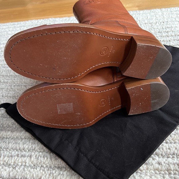 Authentic CHANEL Caramel Leather Boots ~Wore once - Picture 11 of 11